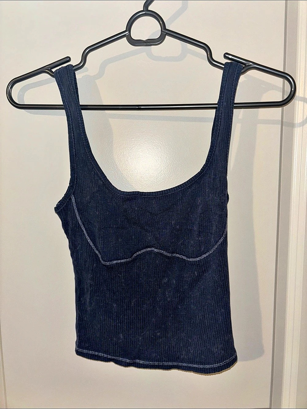 Wild Fable Ribbed Tank Top in Blue Size XS